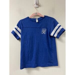 Live and Tell Boys Embroidered Truck Blue and White T Shirt Sz XS